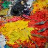 Art palette abstract